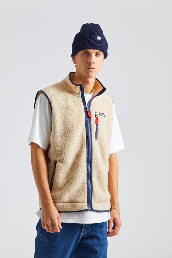 Patagonia retro pile vest el cap khaki new arrivals
